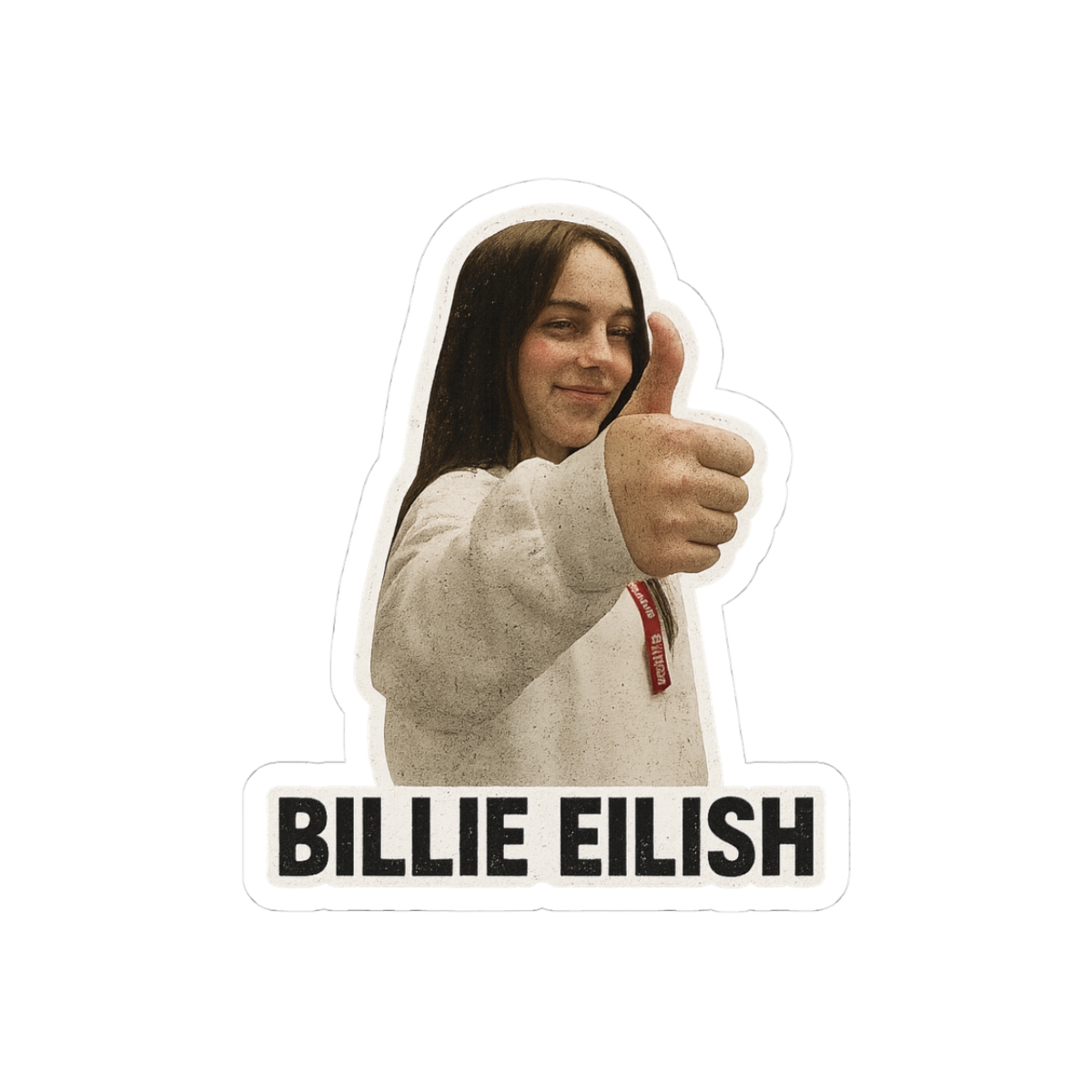 Billie Eilish Iconic Sticker