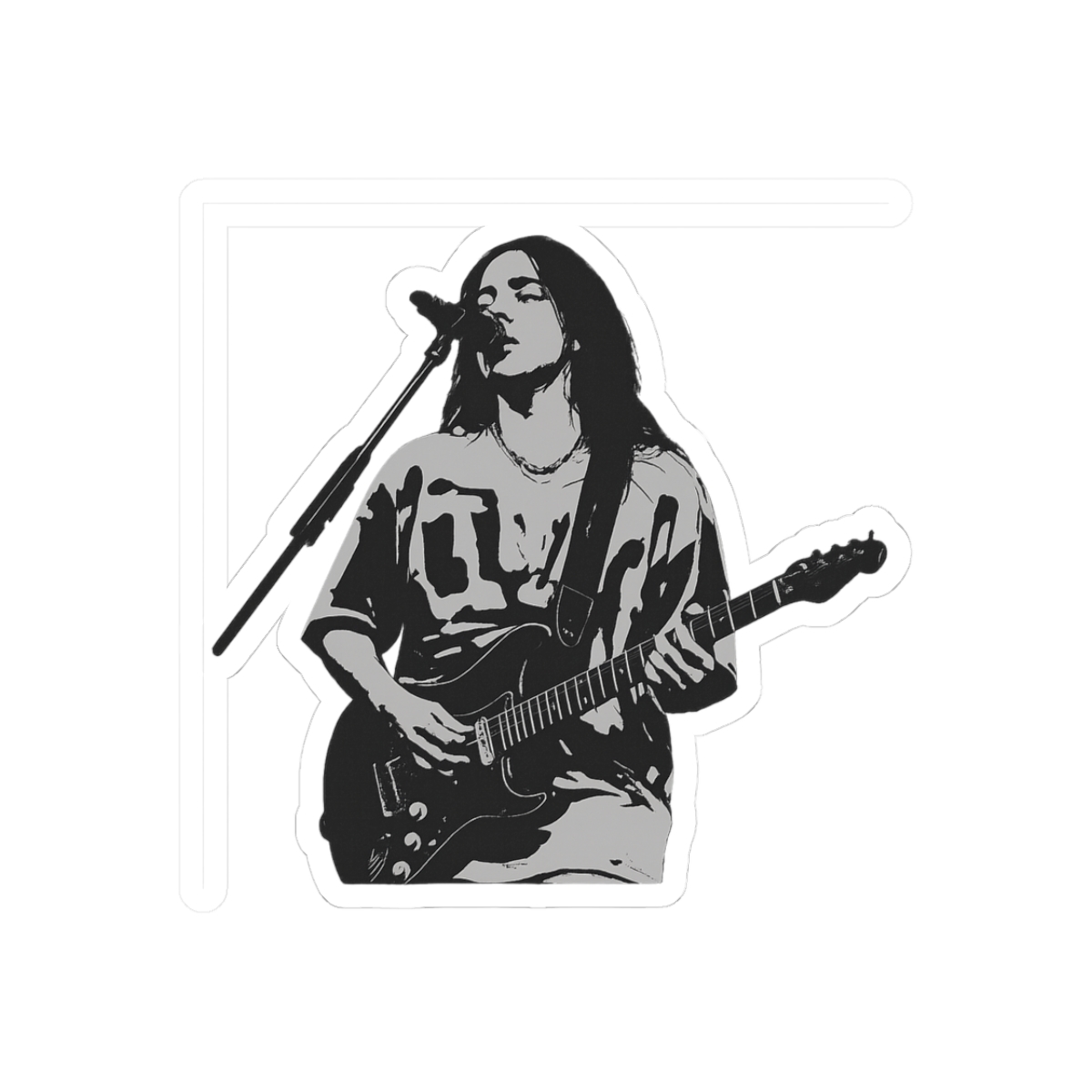 Billie Eilish Concert Tour Sticker