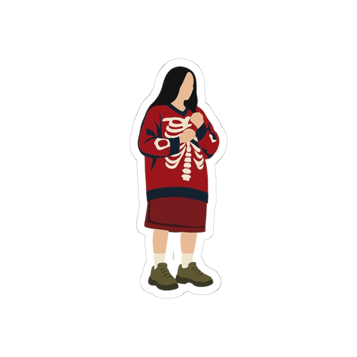 Billie Eilish HMHAS Tour Pittsburgh Sticker | Bold Vinyl Decal