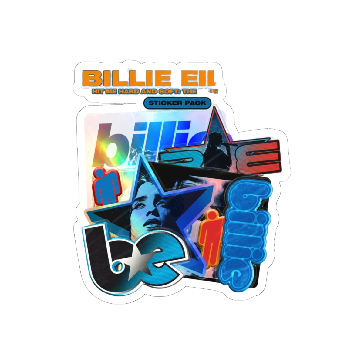 Live in 3D Sticker Pack