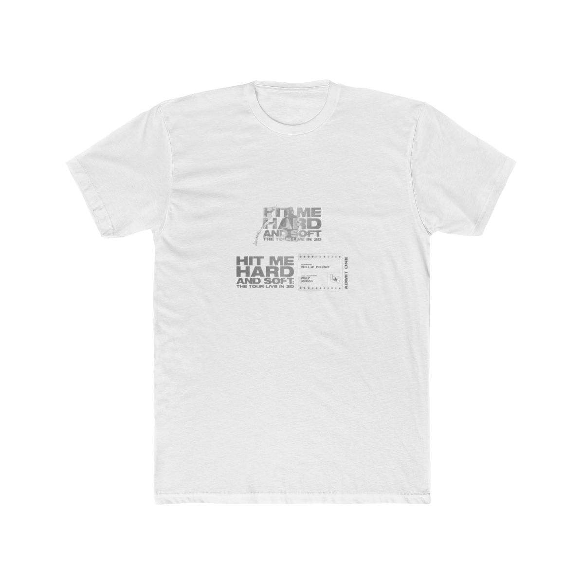 Live in 3D Commemorative Movie Ticket T-Shirt