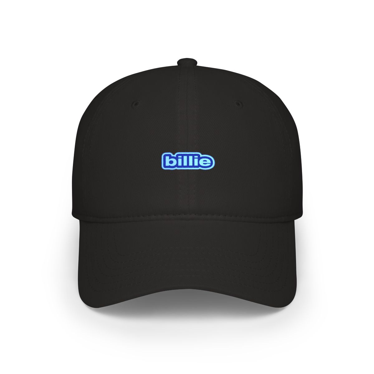 Billie Blue Flat Brim Snapback