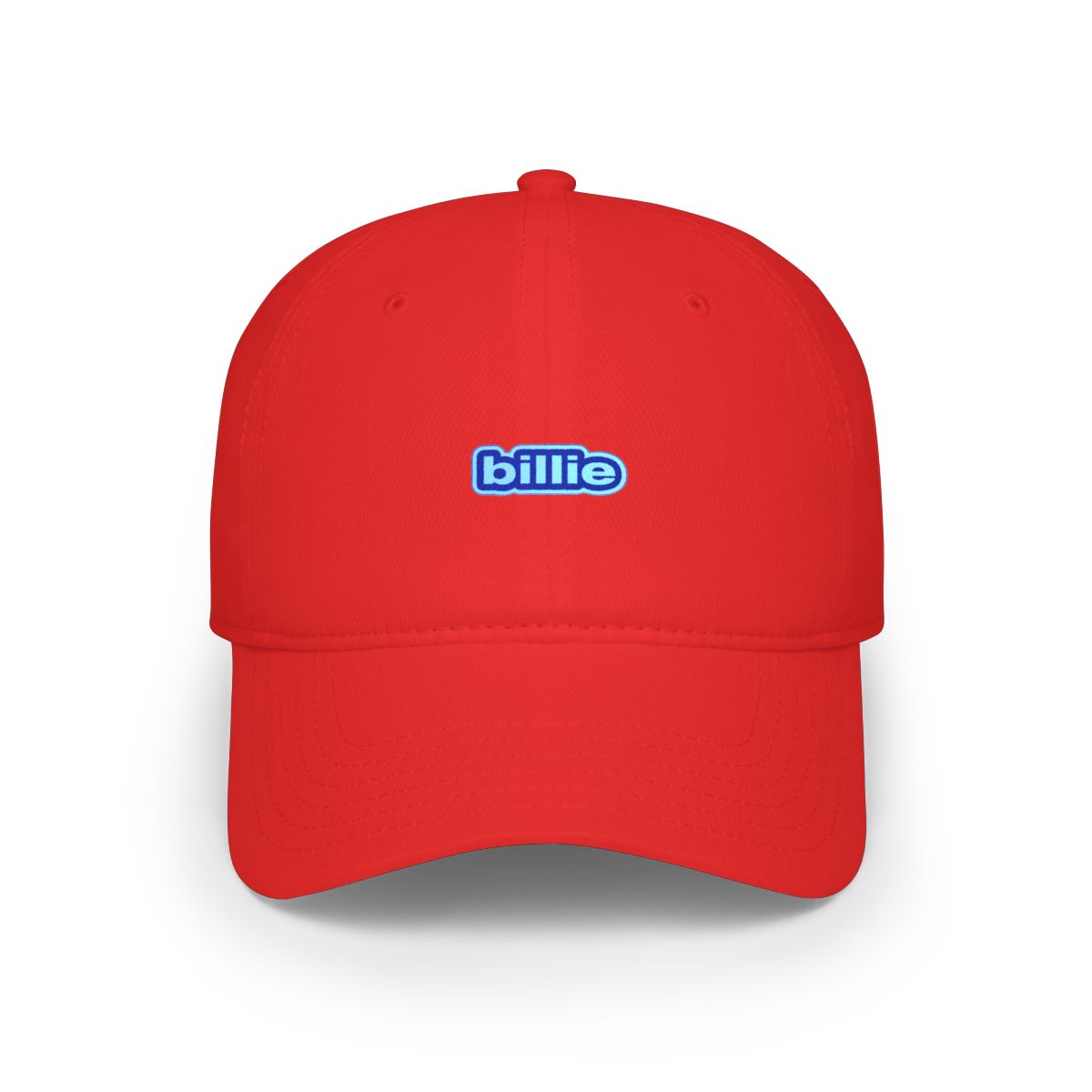 Billie Blue Flat Brim Snapback