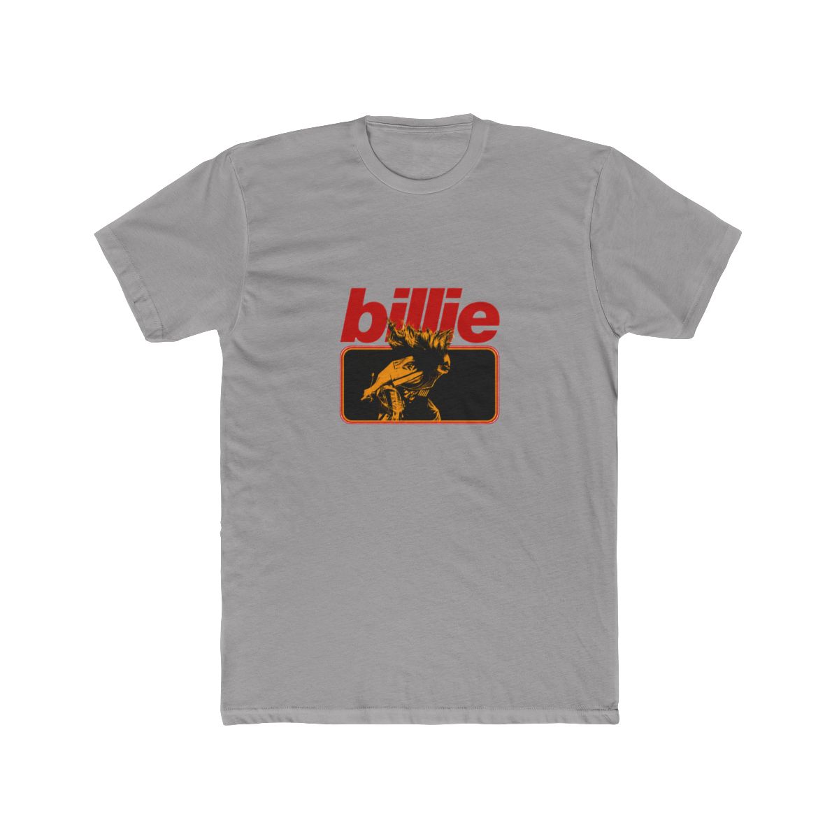 Live In 3D Hair Whip Mustard T Shirt
