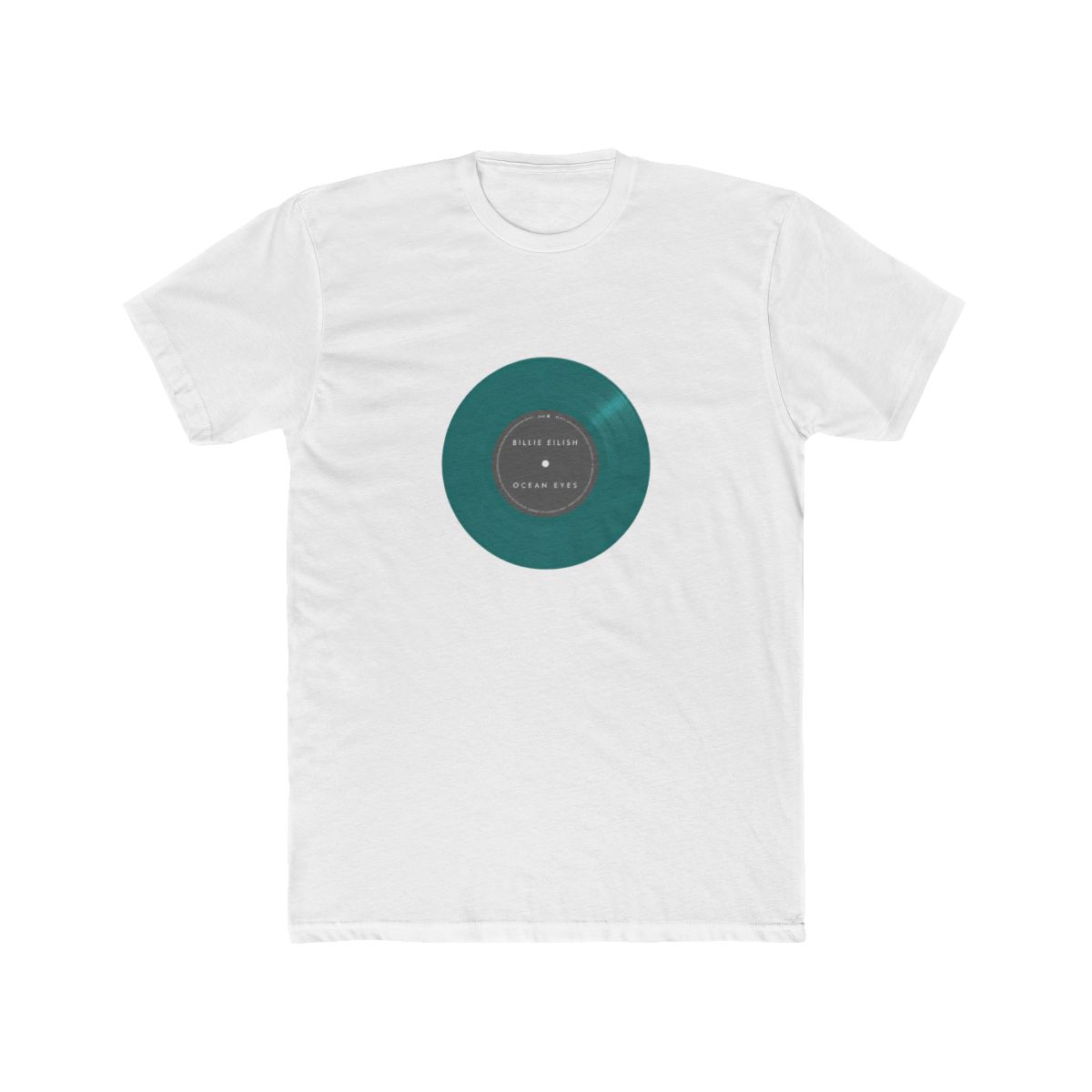 ocean eyes 7" Etched Vinyl [Translucent Turquoise] T-Shirt