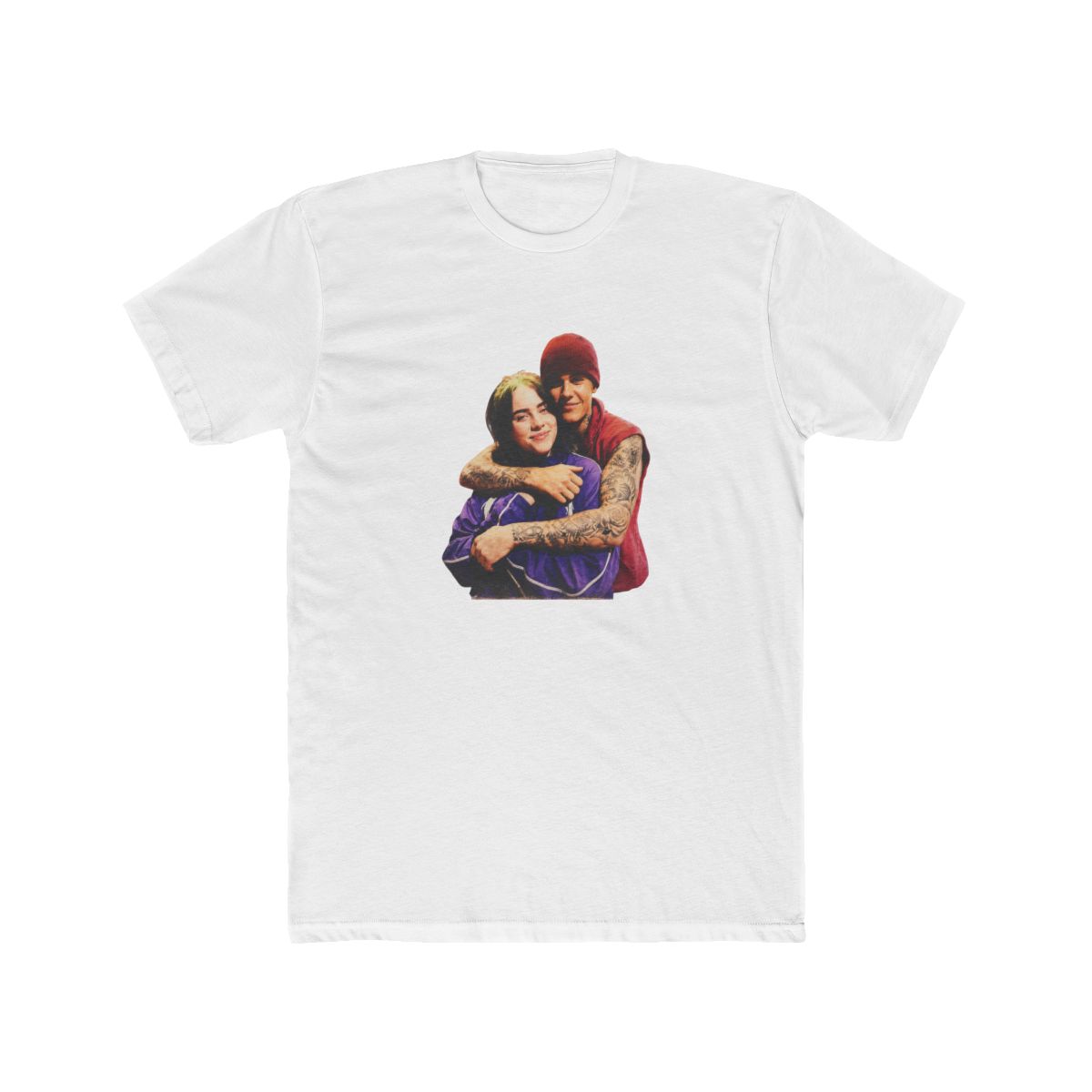 Comfort Colors Comfort Colors Vintage Justin Bieber & Billie Eilish Coachella Concert Tee T Shirt, One Less Lonely Girl T Shirt