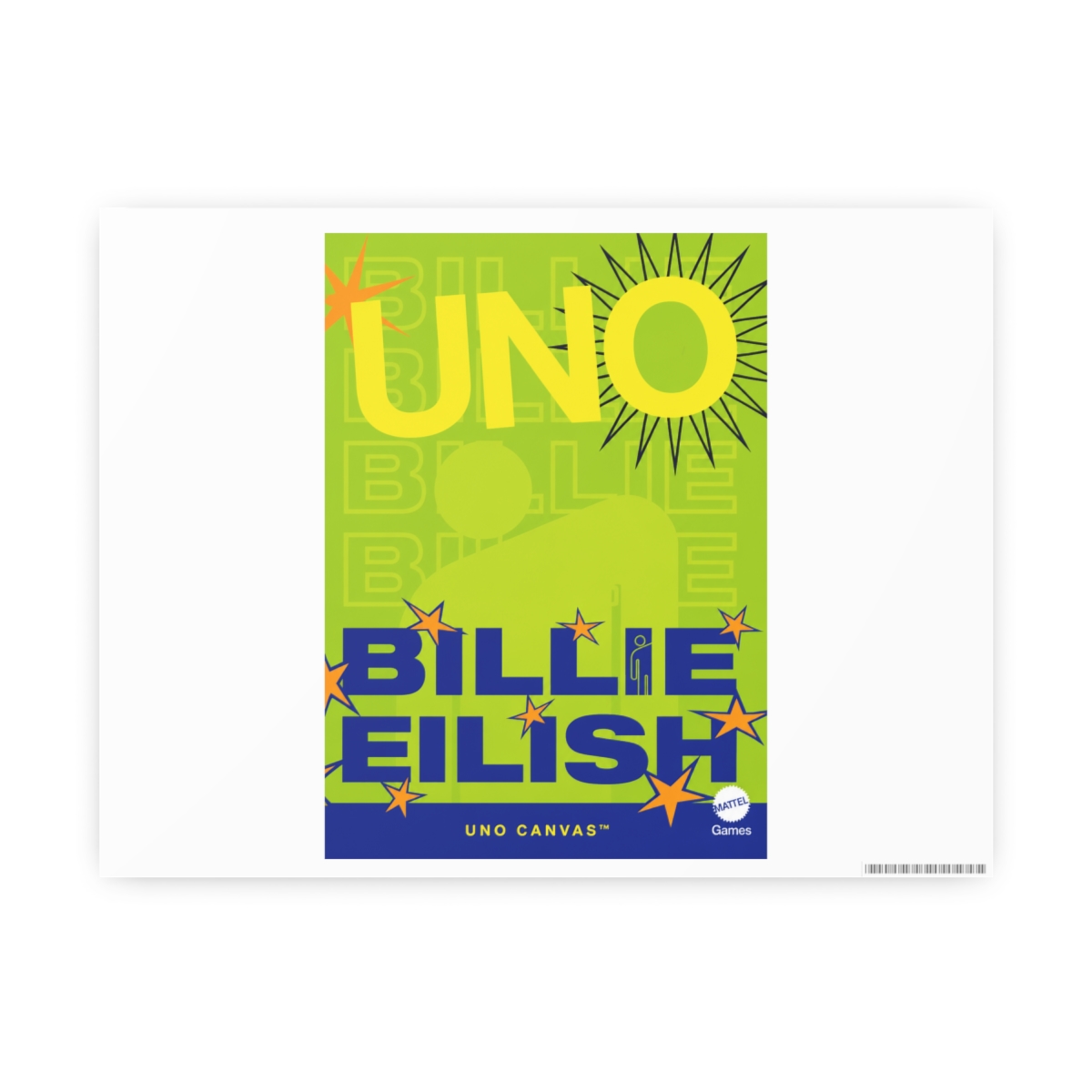 UNO Canvas Billie Eilish Deck